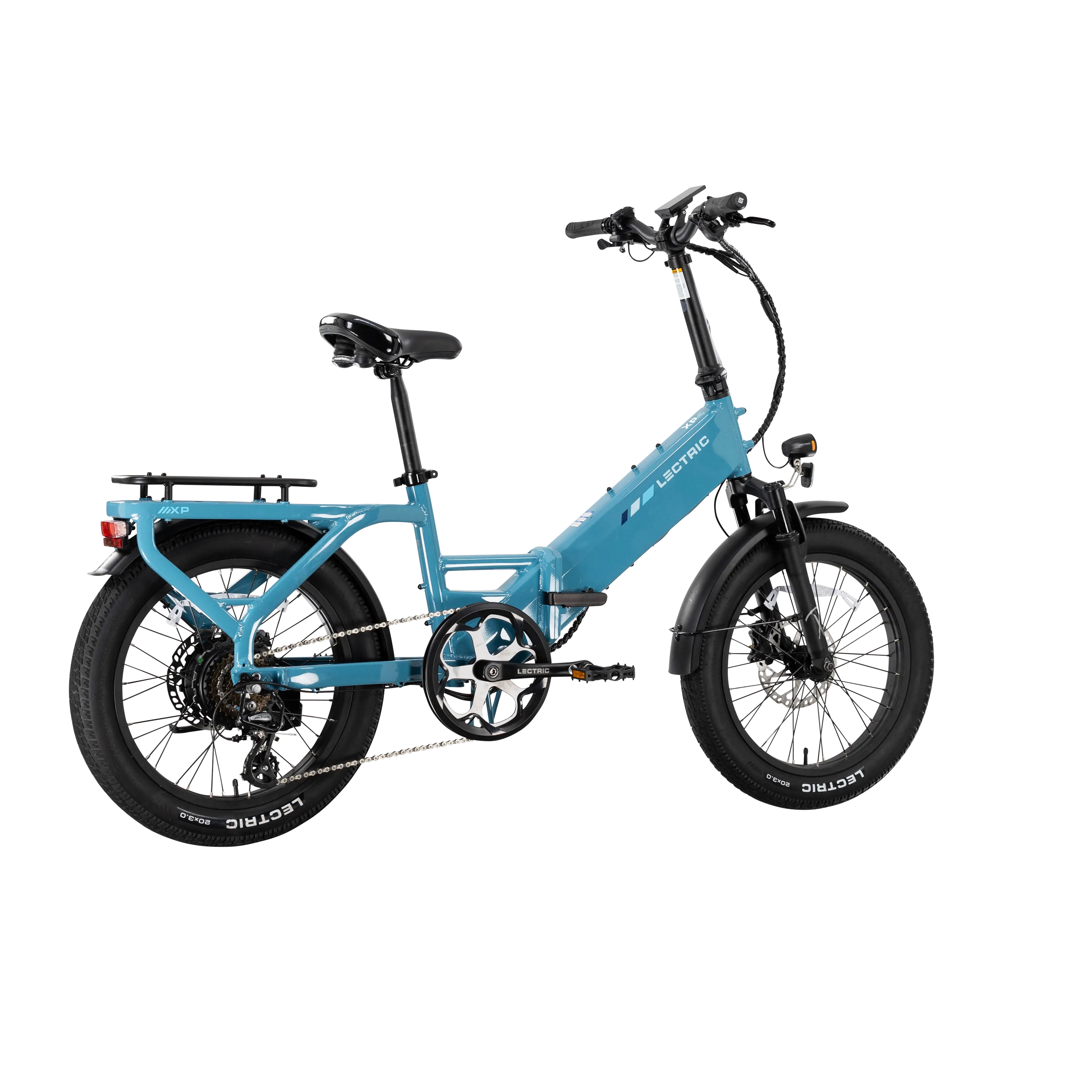 XP4 750 Step-Thru Raindrop Blue eBike - Image 53