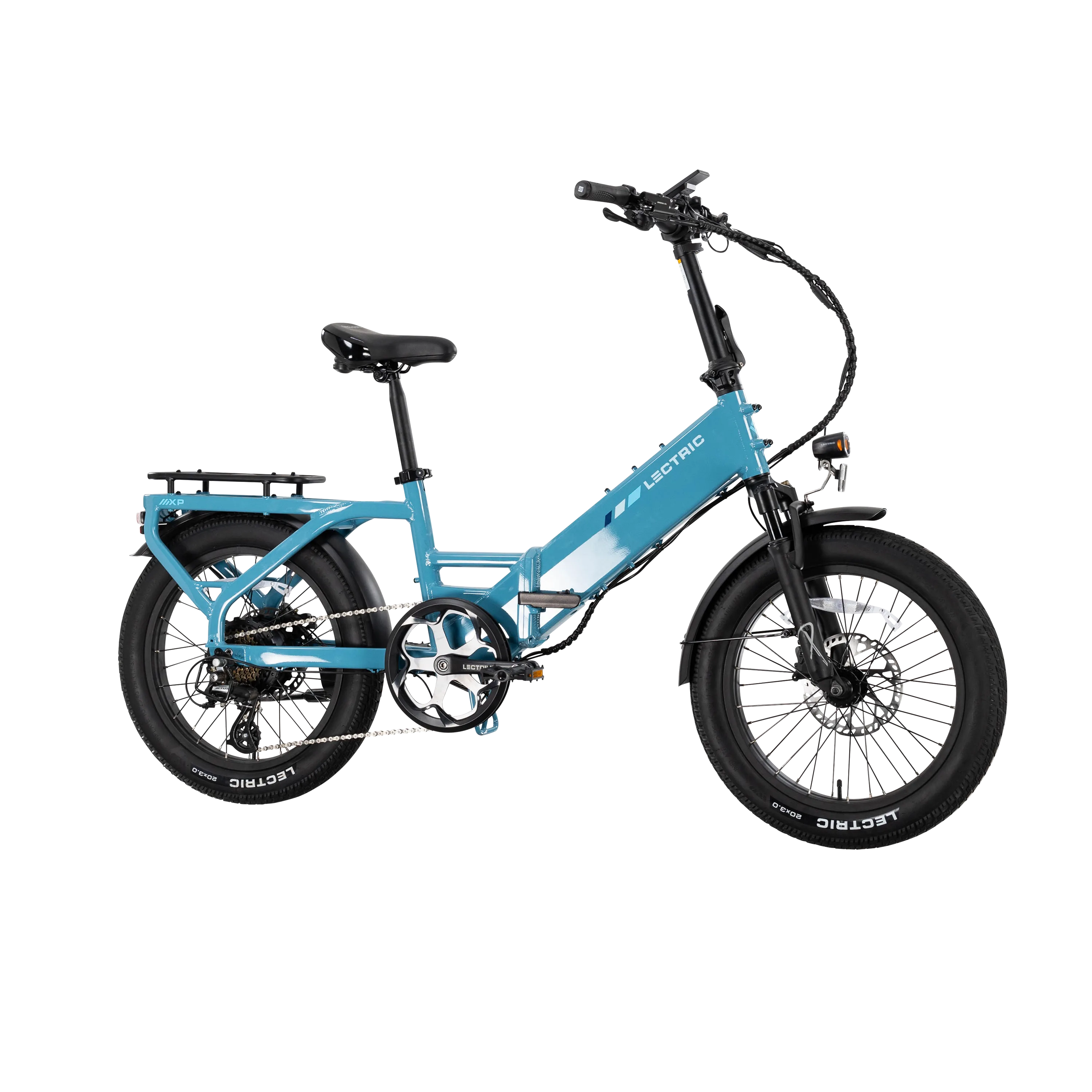 XP4 750 Step-Thru Raindrop Blue + FREE LevelUp Rack, Phone Mount, Suspension Seat Post, Elite Headlight, Bike Lock ($365 Value) - Image 20