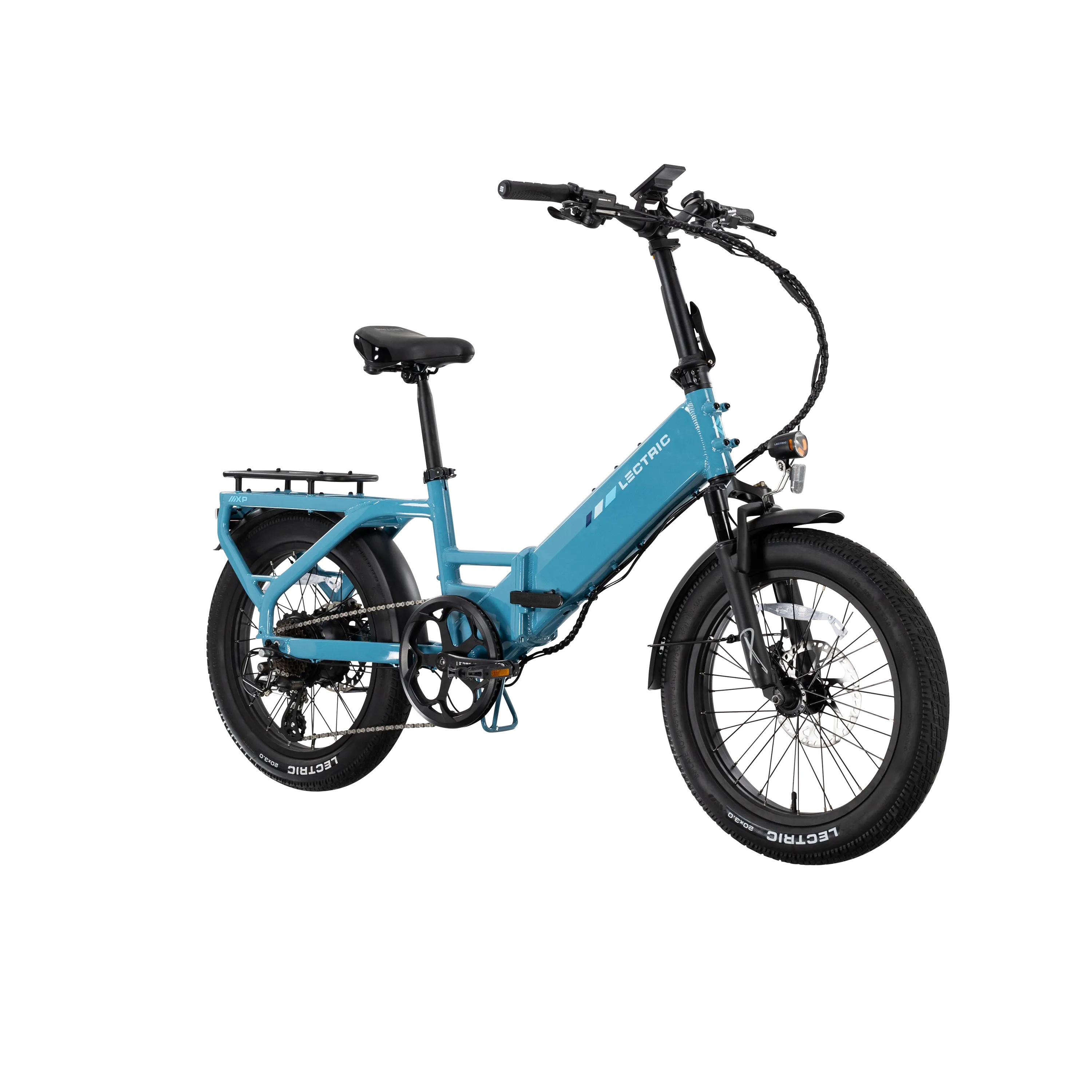 XP4 750 Step-Thru Raindrop Blue + FREE LevelUp Rack, Phone Mount, Suspension Seat Post, Elite Headlight, Bike Lock ($365 Value) - Image 22