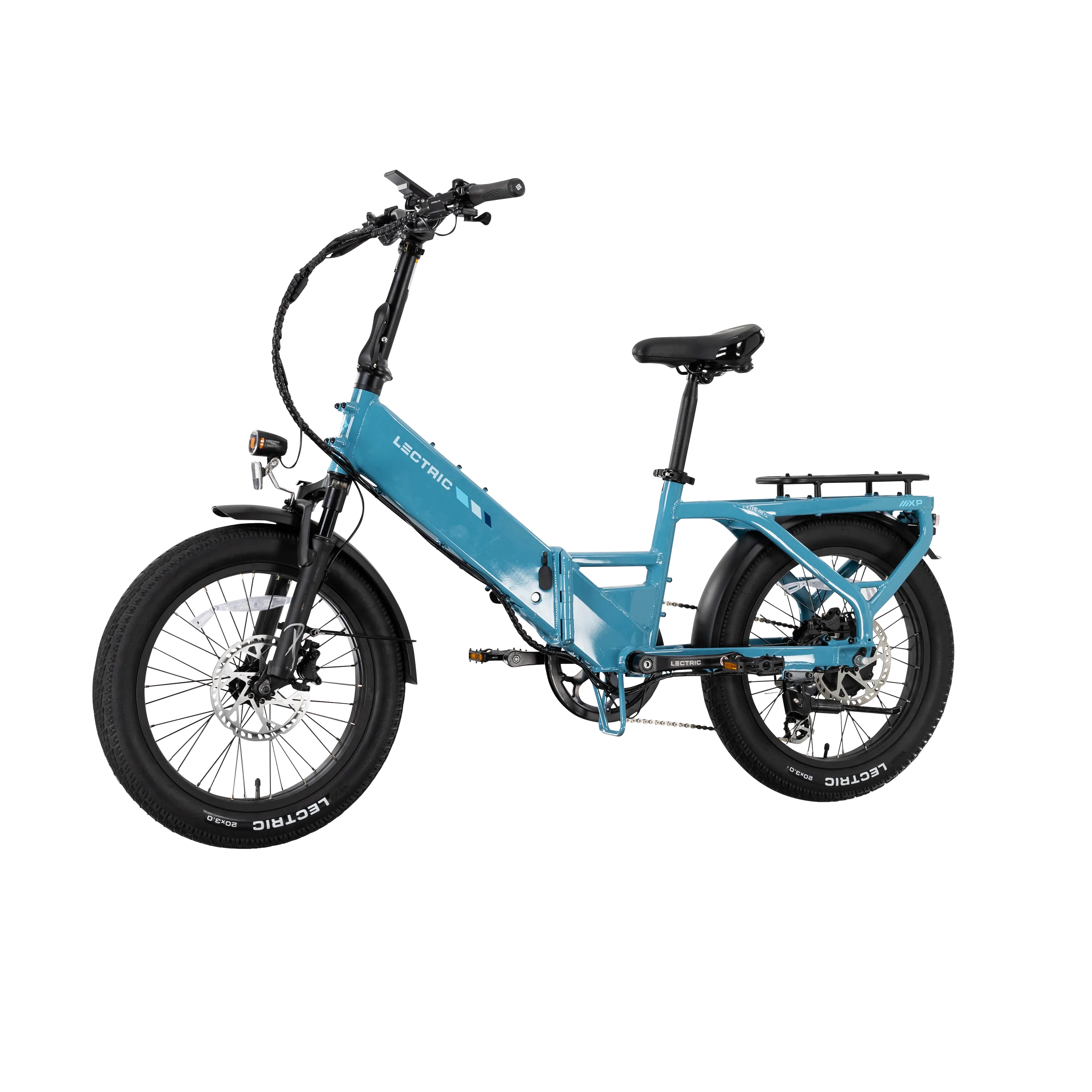 XP4 750 Step-Thru Raindrop Blue + FREE LevelUp Rack, Phone Mount, Suspension Seat Post, Elite Headlight, Bike Lock ($365 Value) - Image 33