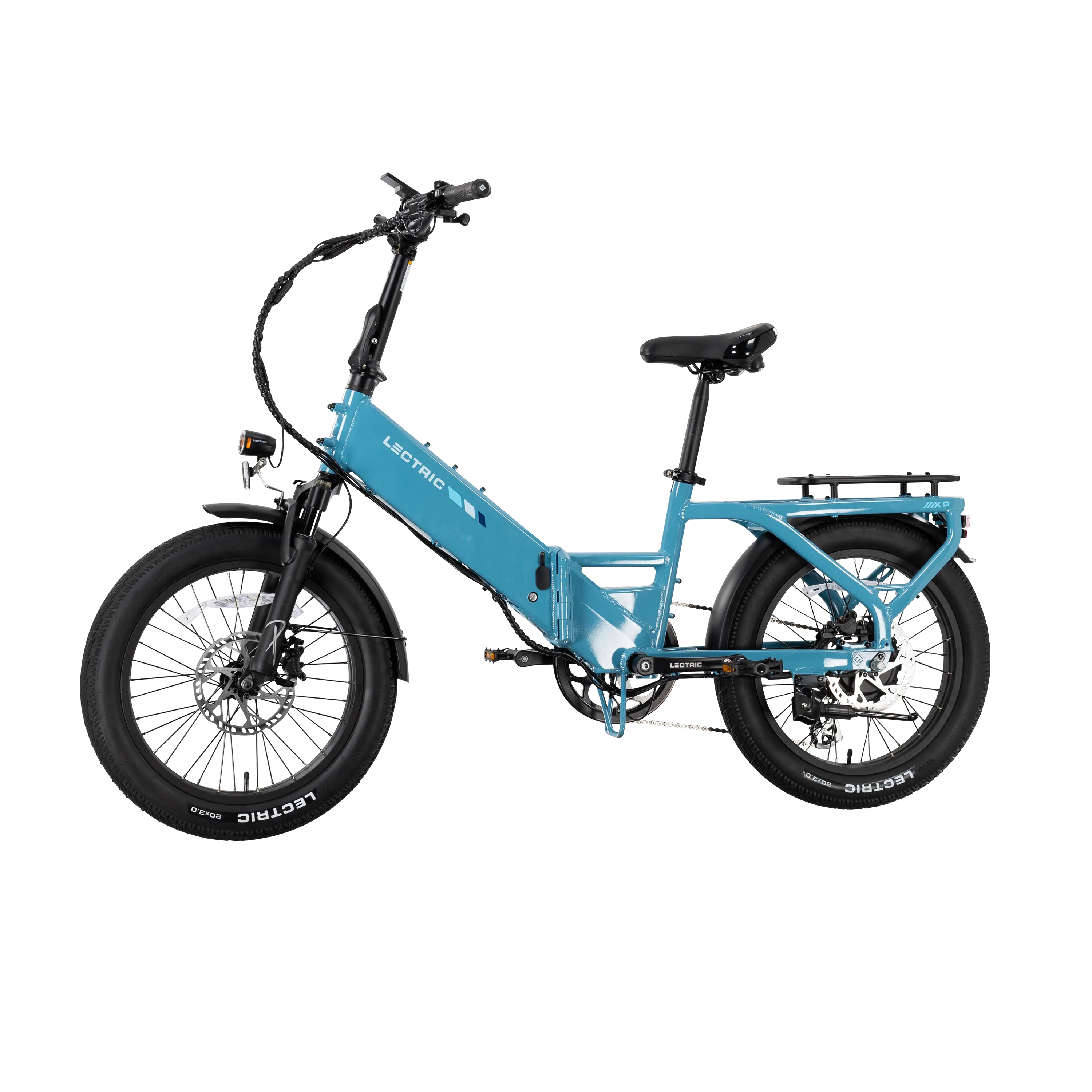 XP4 750 Step-Thru Raindrop Blue + FREE LevelUp Rack, Phone Mount, Suspension Seat Post, Elite Headlight, Bike Lock ($365 Value) - Image 34