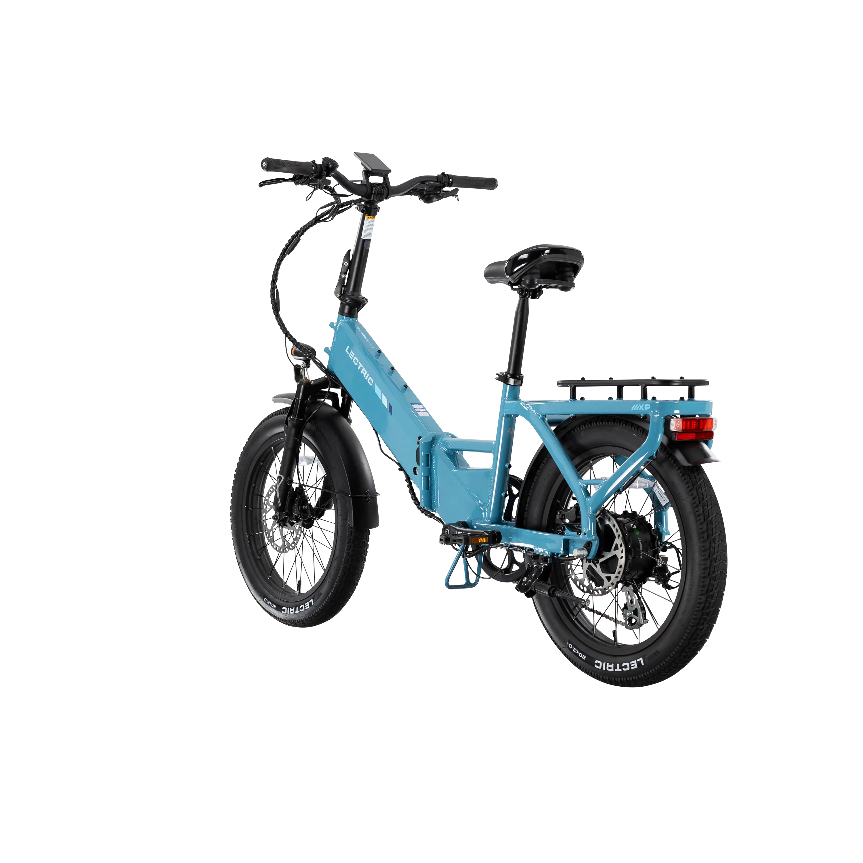 XP4 750 Step-Thru Raindrop Blue + FREE LevelUp Rack, Phone Mount, Suspension Seat Post, Elite Headlight, Bike Lock ($365 Value) - Image 41
