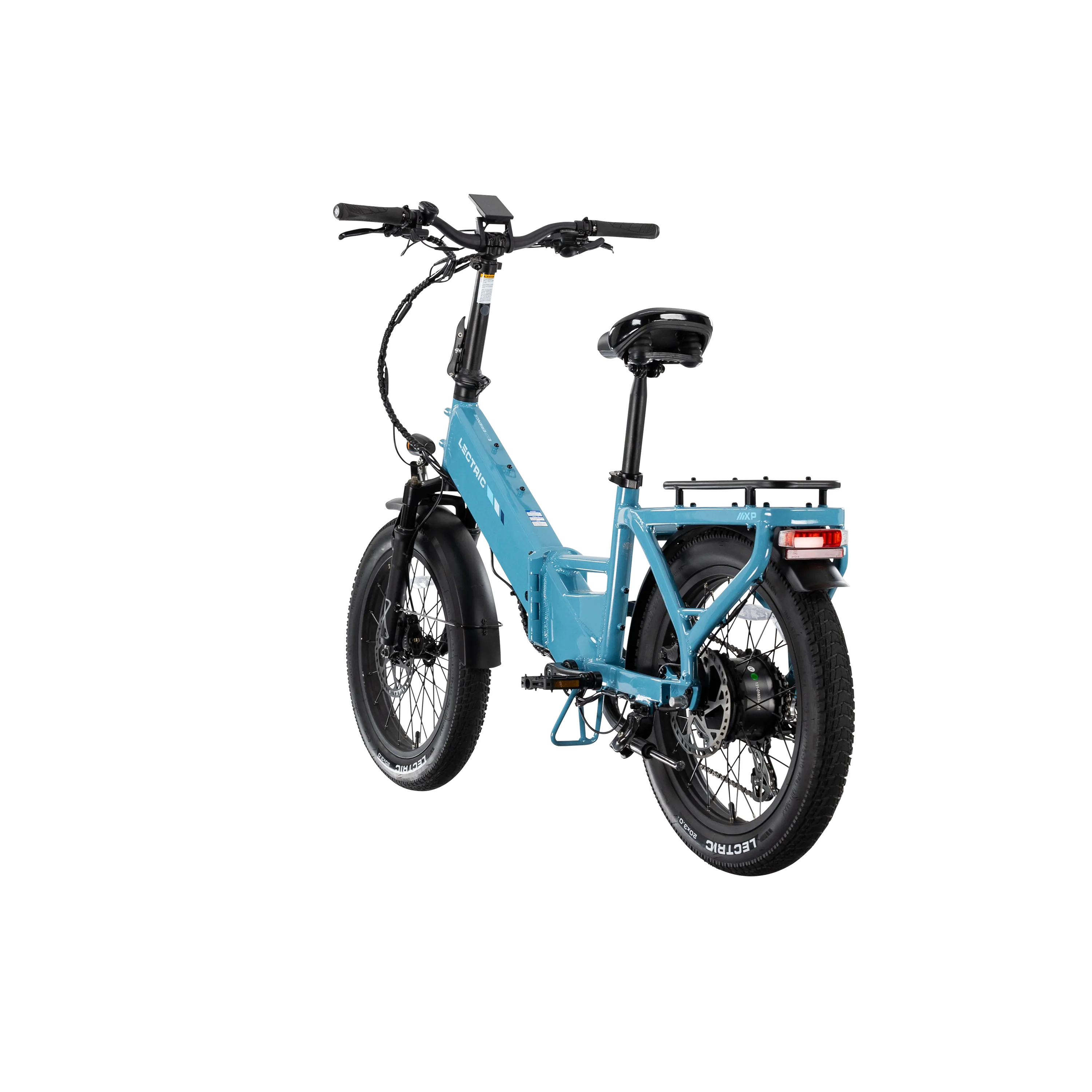 XP4 750 Step-Thru Raindrop Blue + FREE LevelUp Rack, Phone Mount, Suspension Seat Post, Elite Headlight, Bike Lock ($365 Value) - Image 42