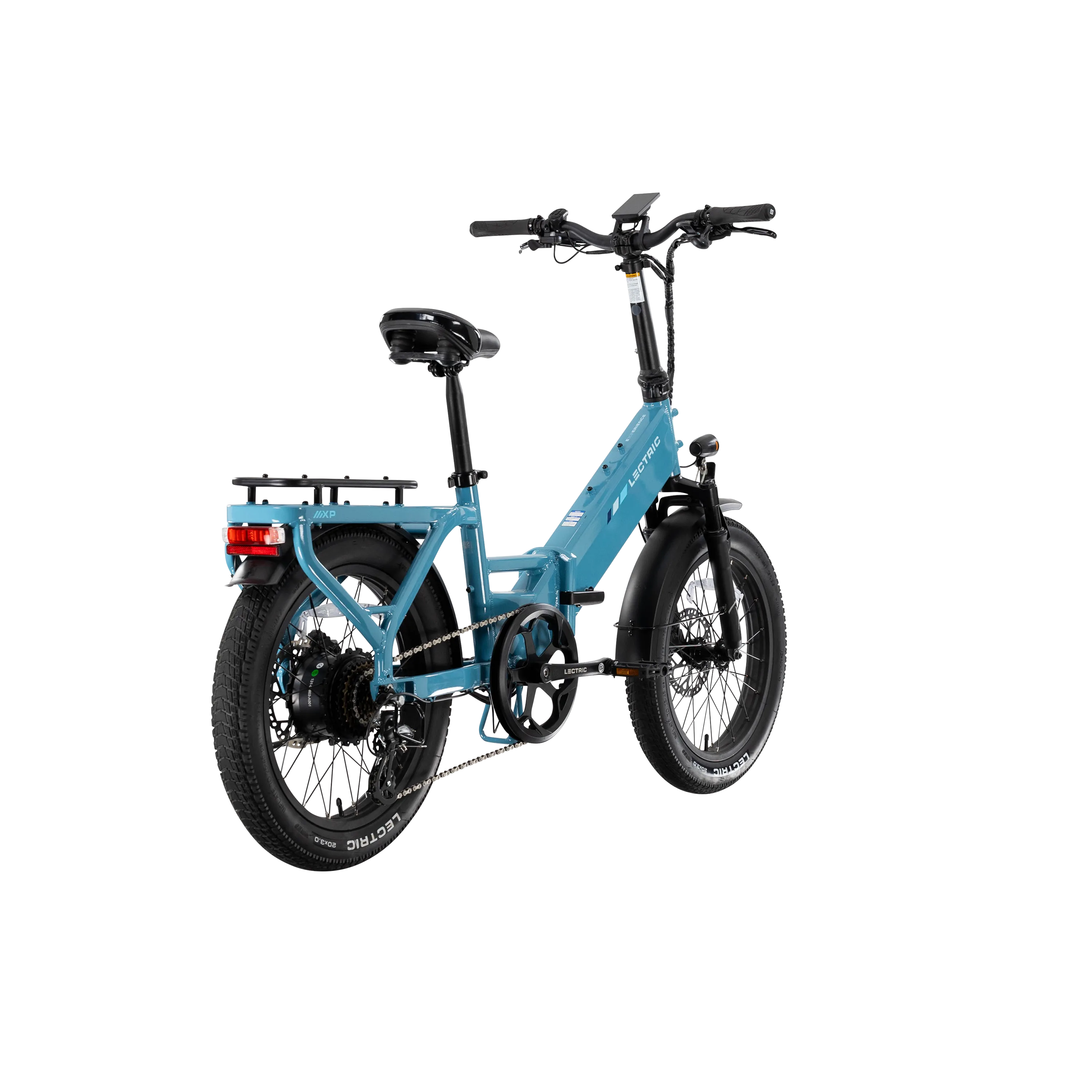 XP4 750 Step-Thru Raindrop Blue + FREE LevelUp Rack, Phone Mount, Suspension Seat Post, Elite Headlight, Bike Lock ($365 Value) - Image 48