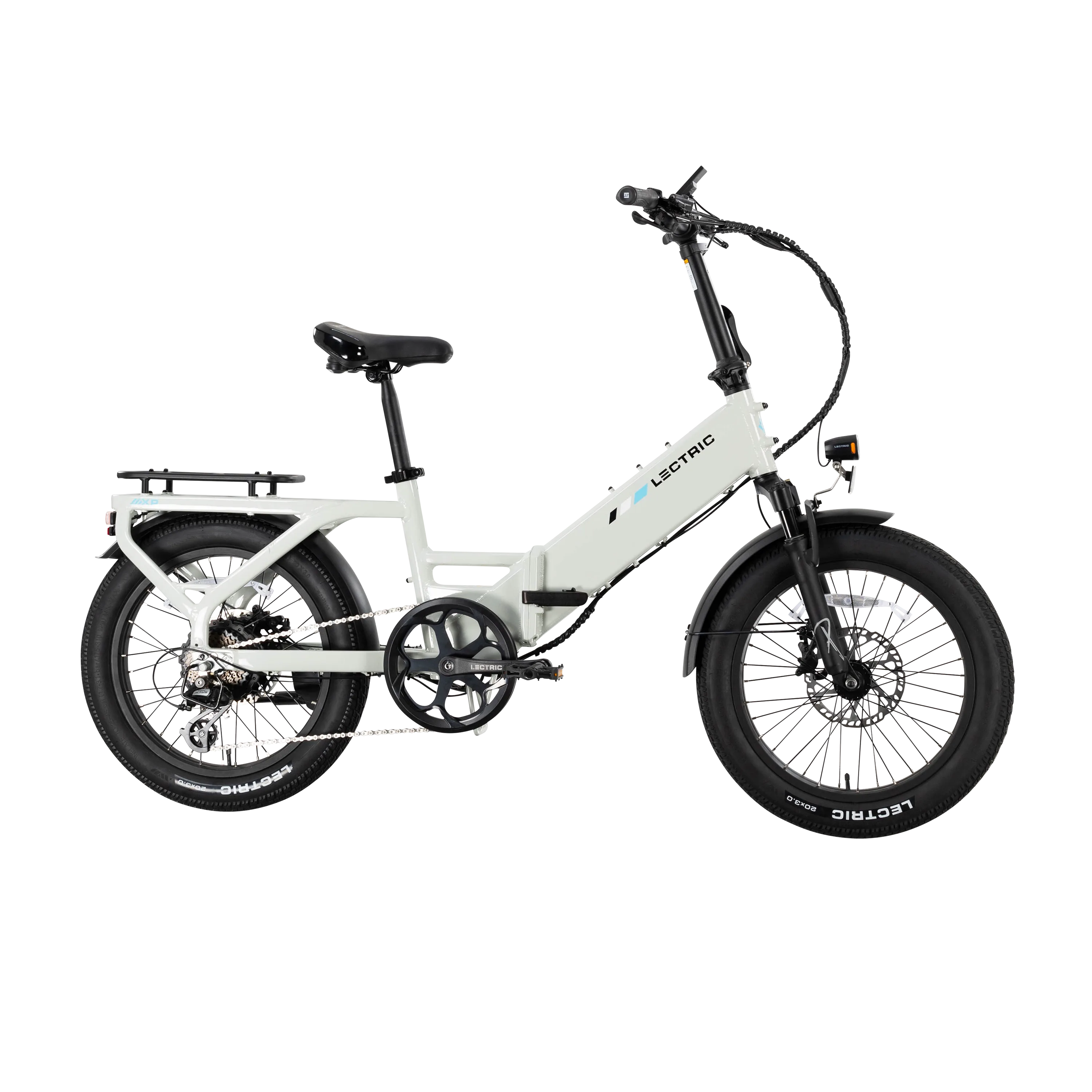 XP4 750 Step-Thru Stratus White + FREE LevelUp Rack, Suspension Seat Post, Elite Headlight, Bike Lock, Phone Mount ($365 Value) - Image 19