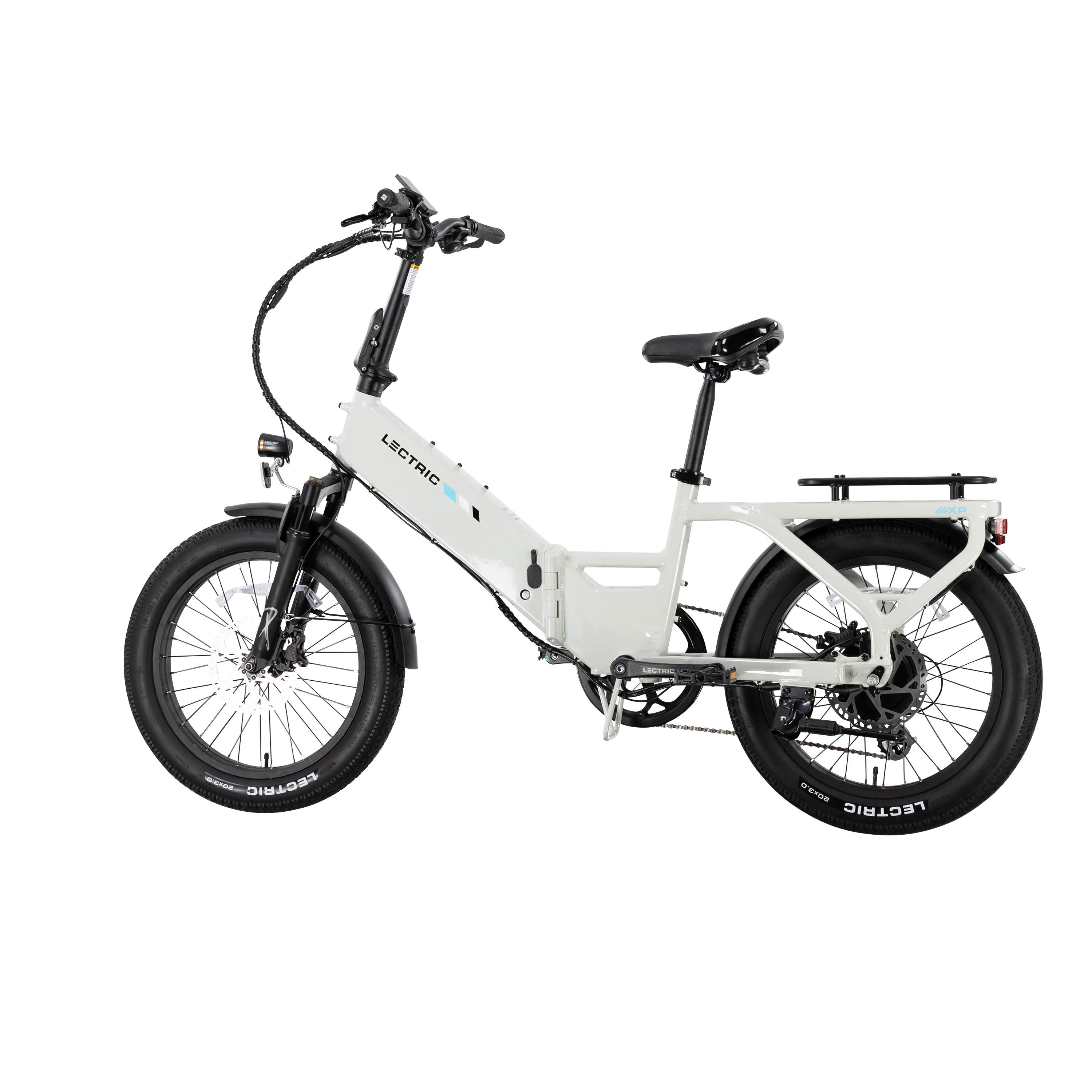 XP4 750 Step-Thru Stratus White + FREE LevelUp Rack, Suspension Seat Post, Elite Headlight, Bike Lock, Phone Mount ($365 Value) - Image 37