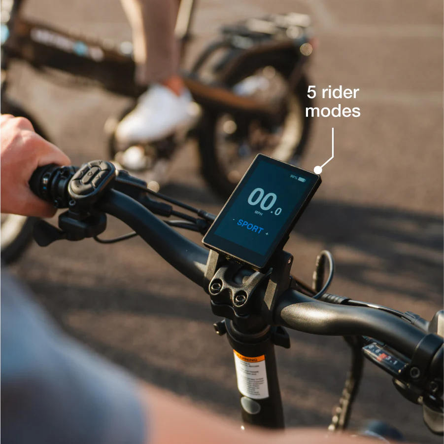 XP4 750 Step-Thru Tempest Grey eBike - Image 11
