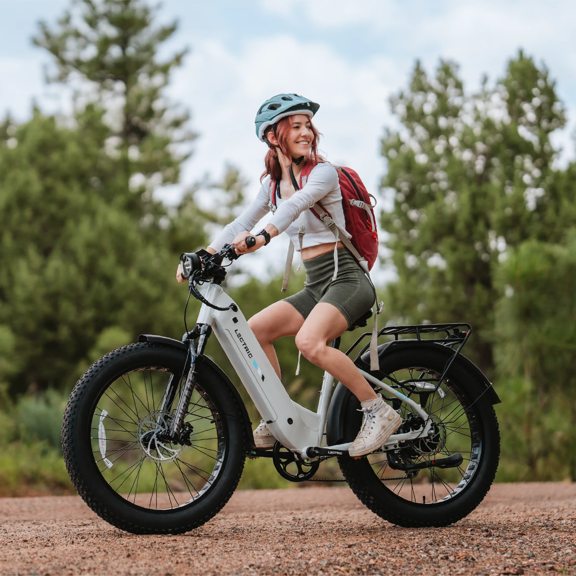 XPeak2 Step-Thru - $100 OFF MSRP + FREE Rear Rack, Fenders, Elite Headlight, Suspension Seat Post ($436 Value) - Image 4