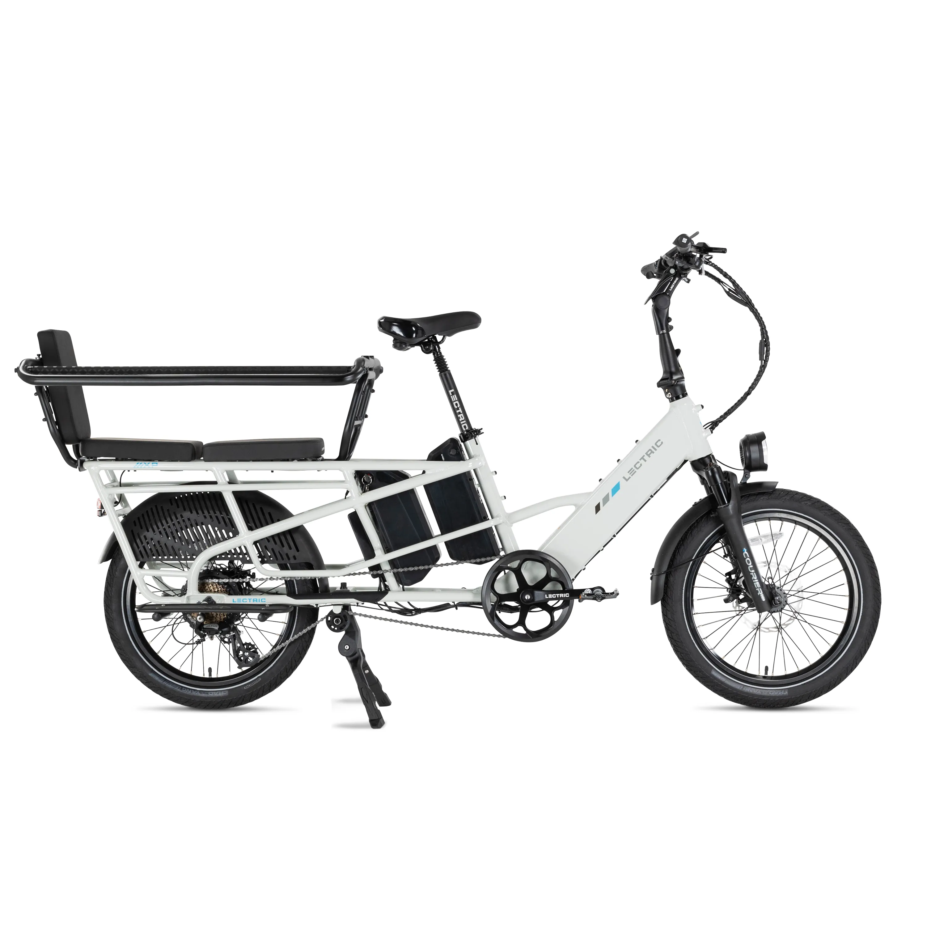 XPedition2 Stratus White Long-Range Dual-Battery eBike - Image 17