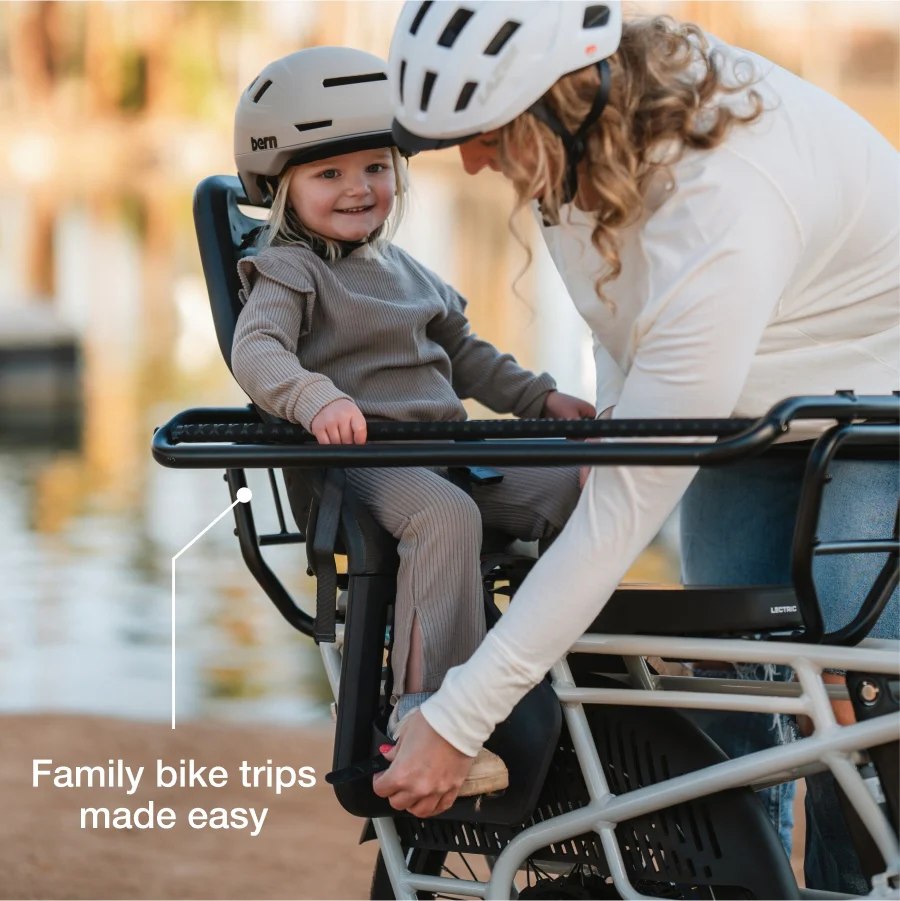 XPedition2 Stratus White Long-Range Dual-Battery eBike - Image 9