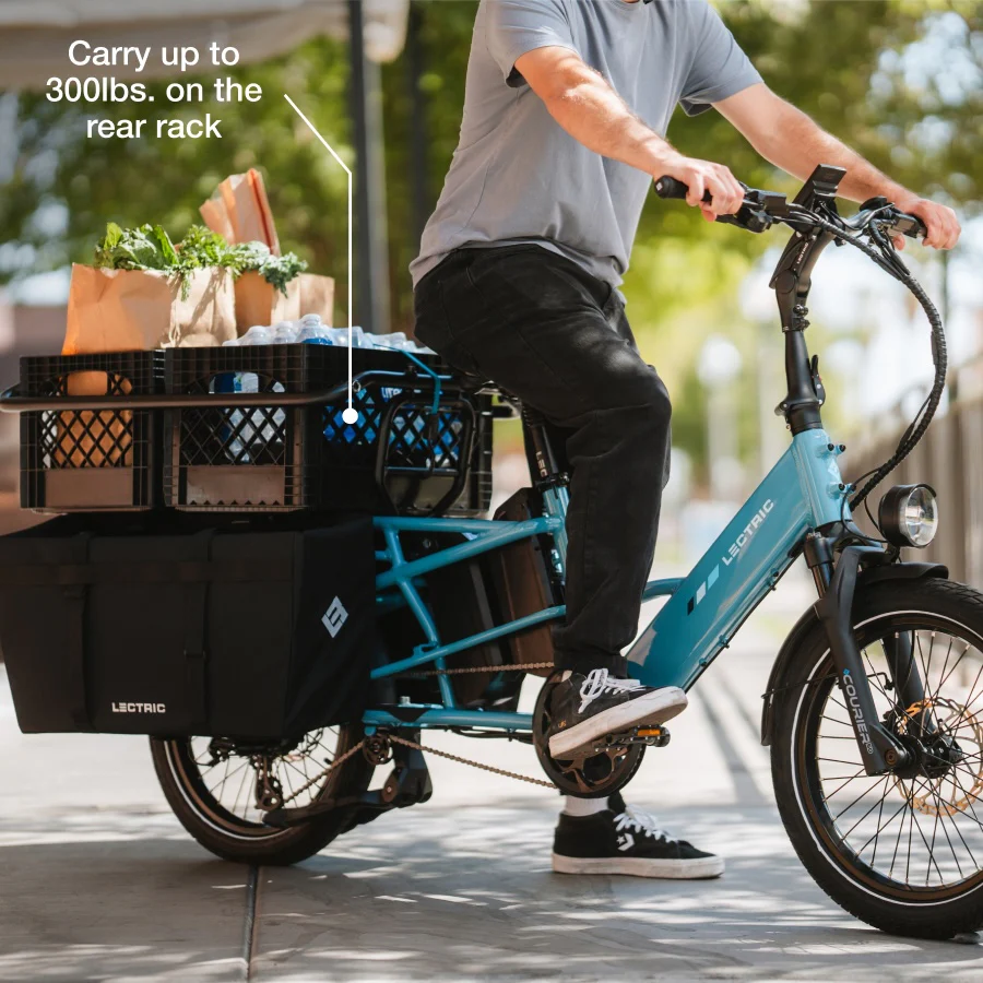 XPedition2 Raindrop Blue Long-Range Dual-Battery eBike - Image 10