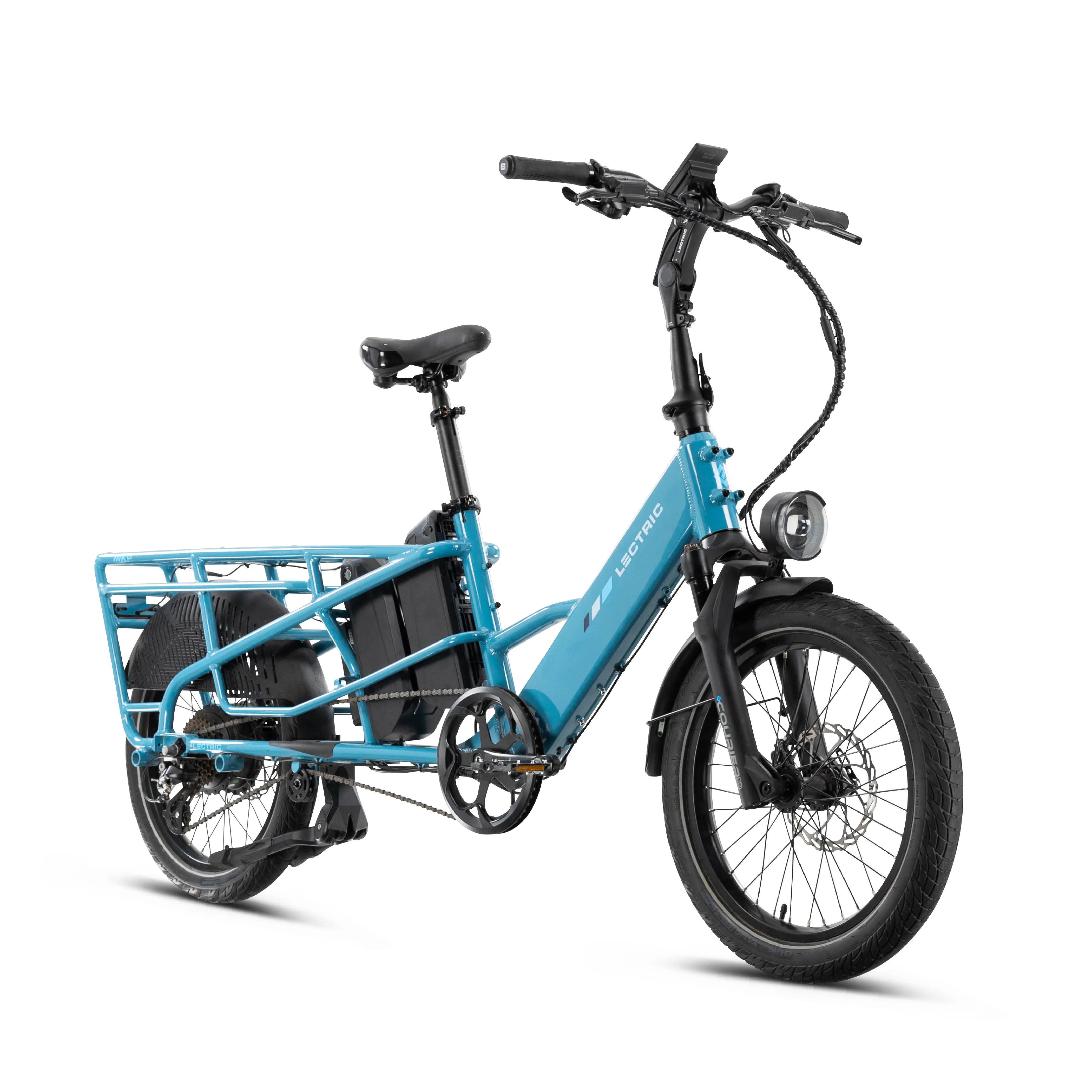 XPedition2 Raindrop Blue Long-Range Dual-Battery + FREE Running Boards, Cushions, Elite Headlight, Suspension Seat Post, Orbitor, Fast Charger ($694 Value) - Image 11