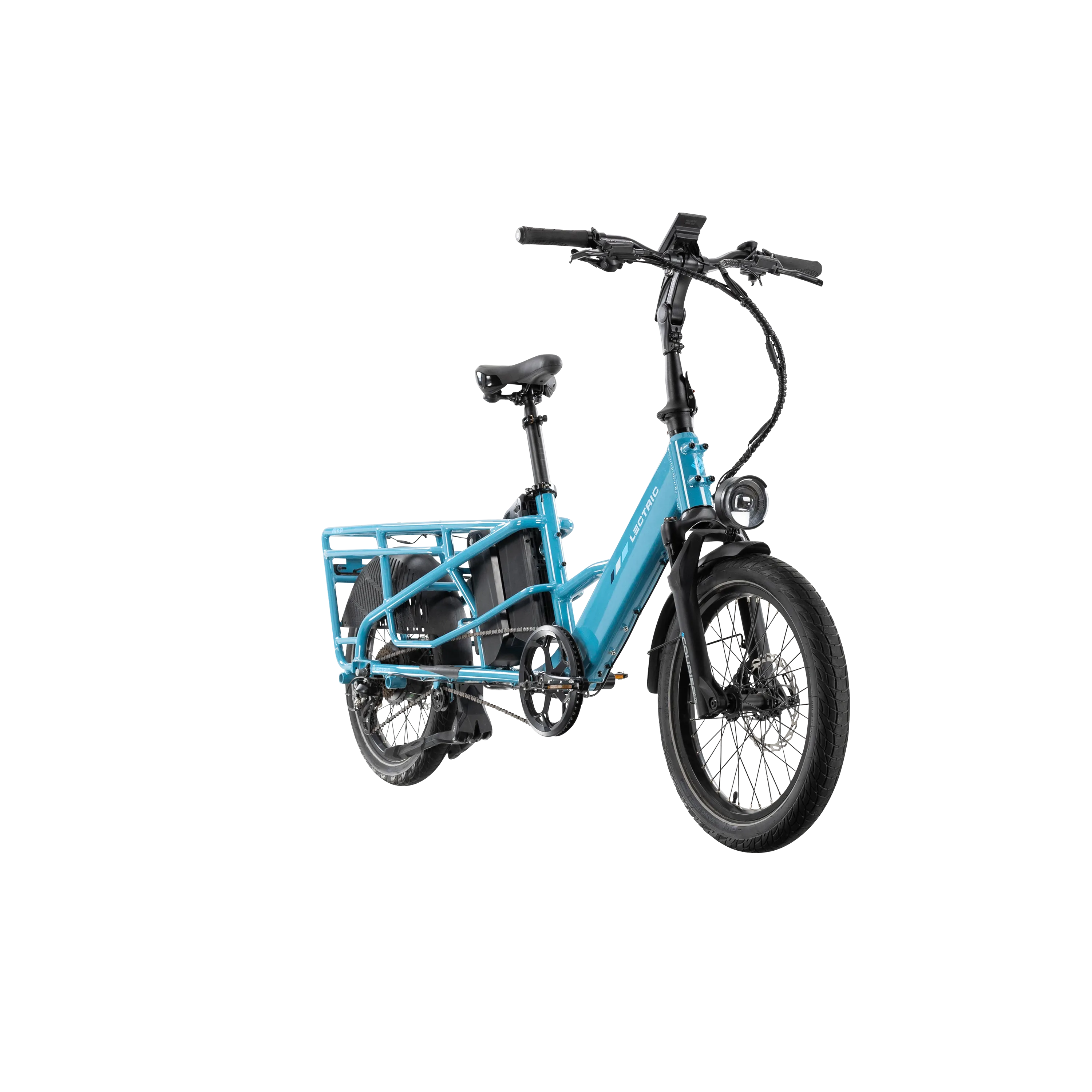 XPedition2 Raindrop Blue Long-Range Dual-Battery + FREE Running Boards, Cushions, Elite Headlight, Suspension Seat Post, Orbitor, Fast Charger ($694 Value) - Image 18