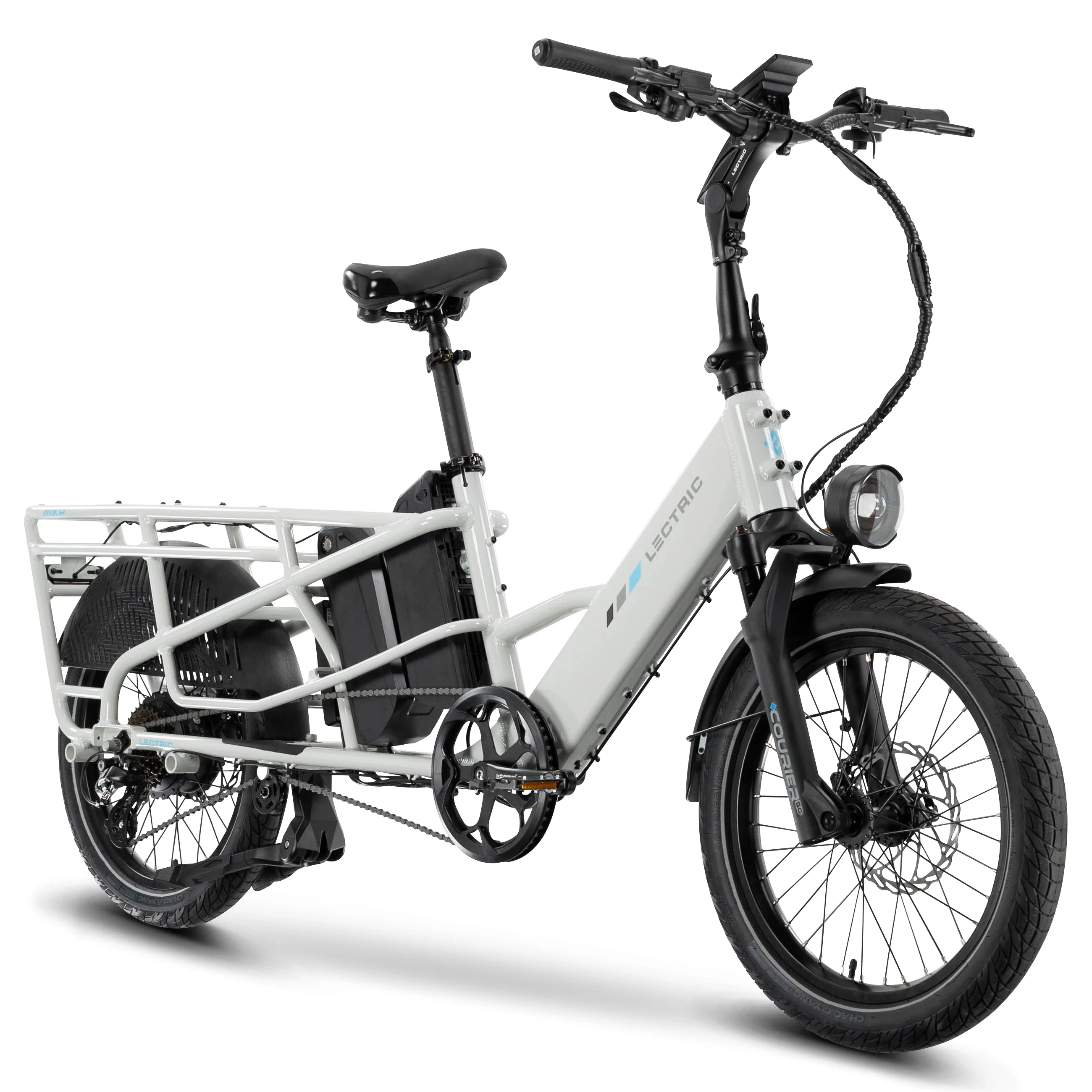 XPedition2 Stratus White Long-Range Dual-Battery eBike - Image 18