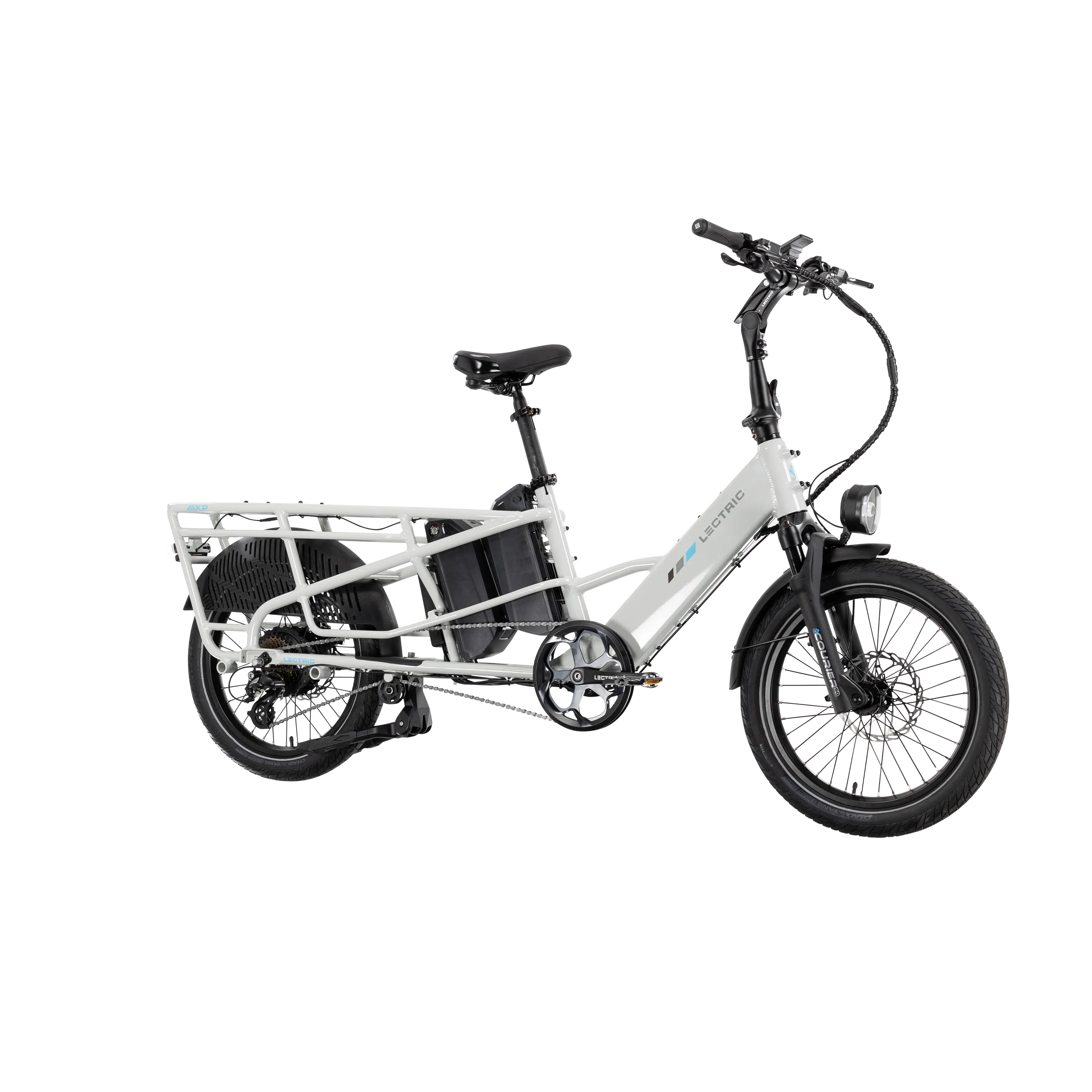 XPedition2 Stratus White Long-Range Dual-Battery eBike - Image 24