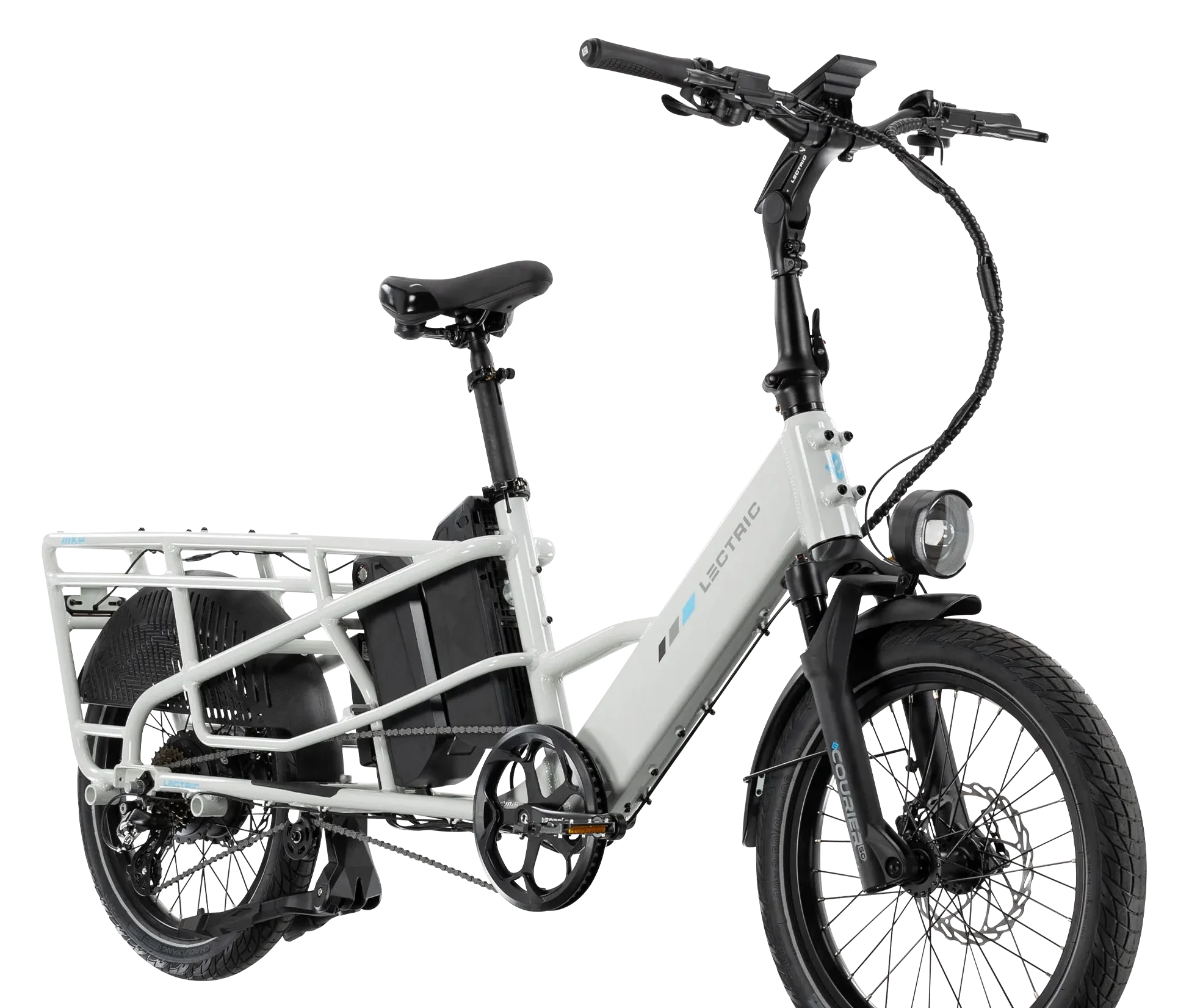 XPedition2 Stratus White Long-Range Dual-Battery eBike - Image 26