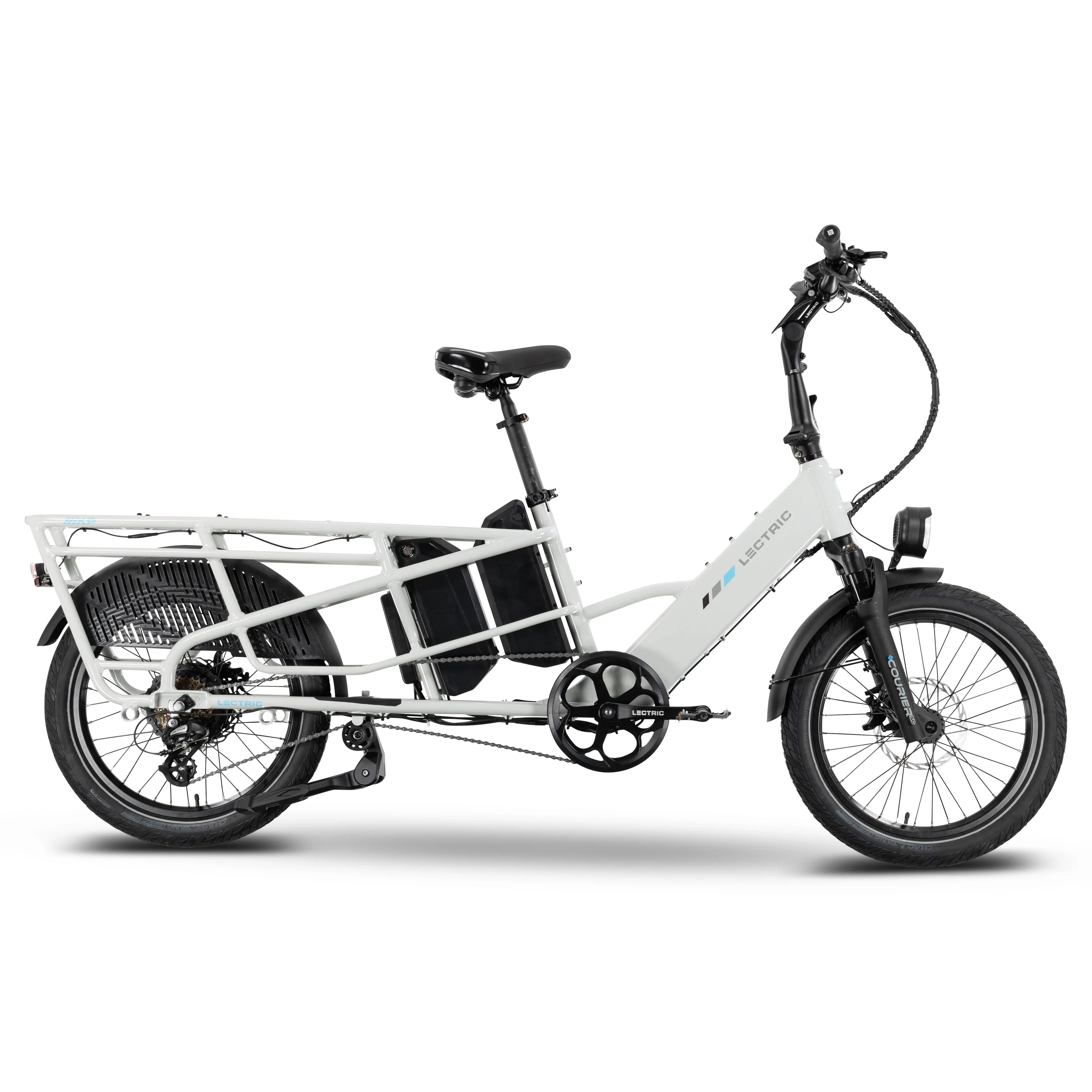 XPedition2 Stratus White Long-Range Dual-Battery eBike - Image 12