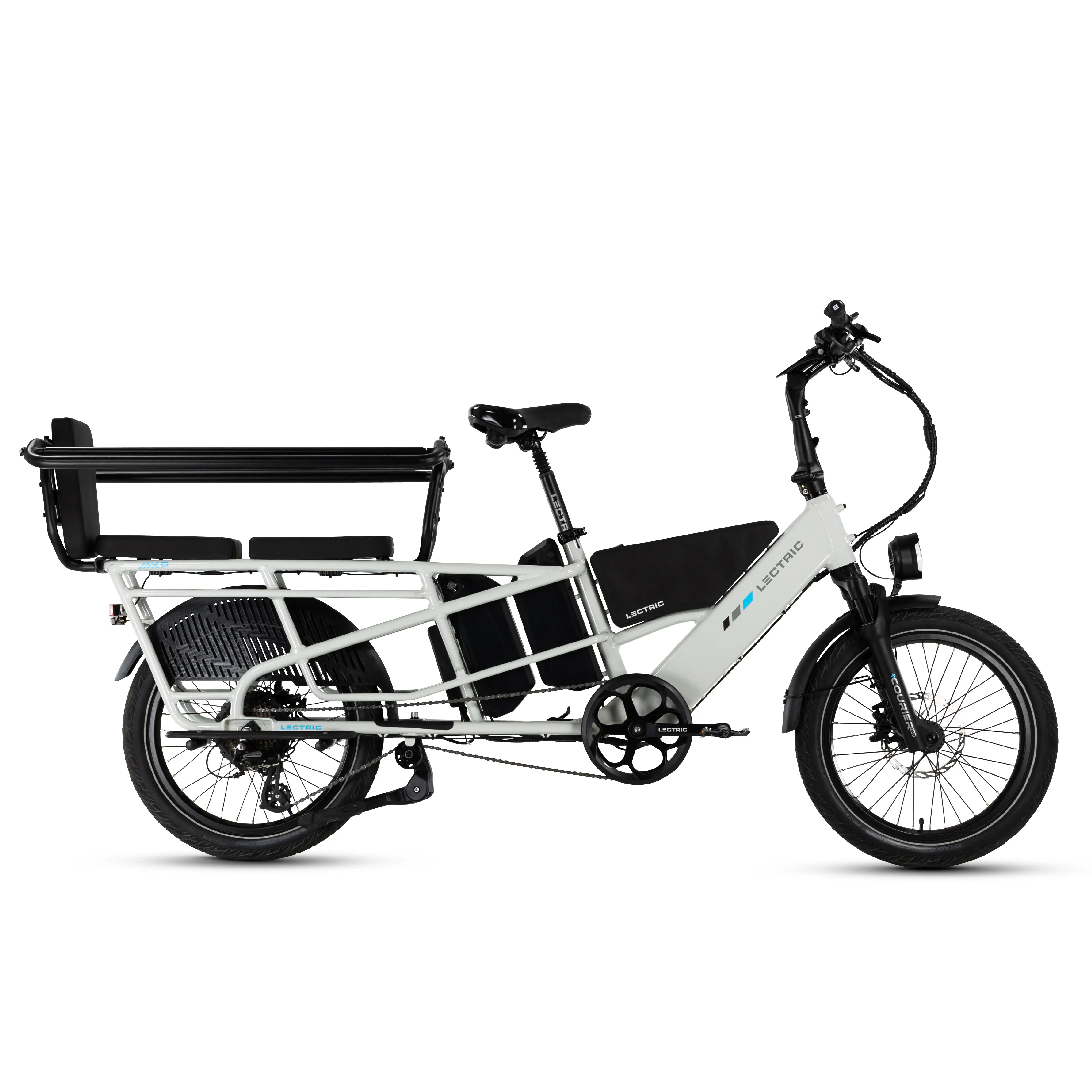 XPedition2 Stratus White Long-Range Dual-Battery eBike - Image 16