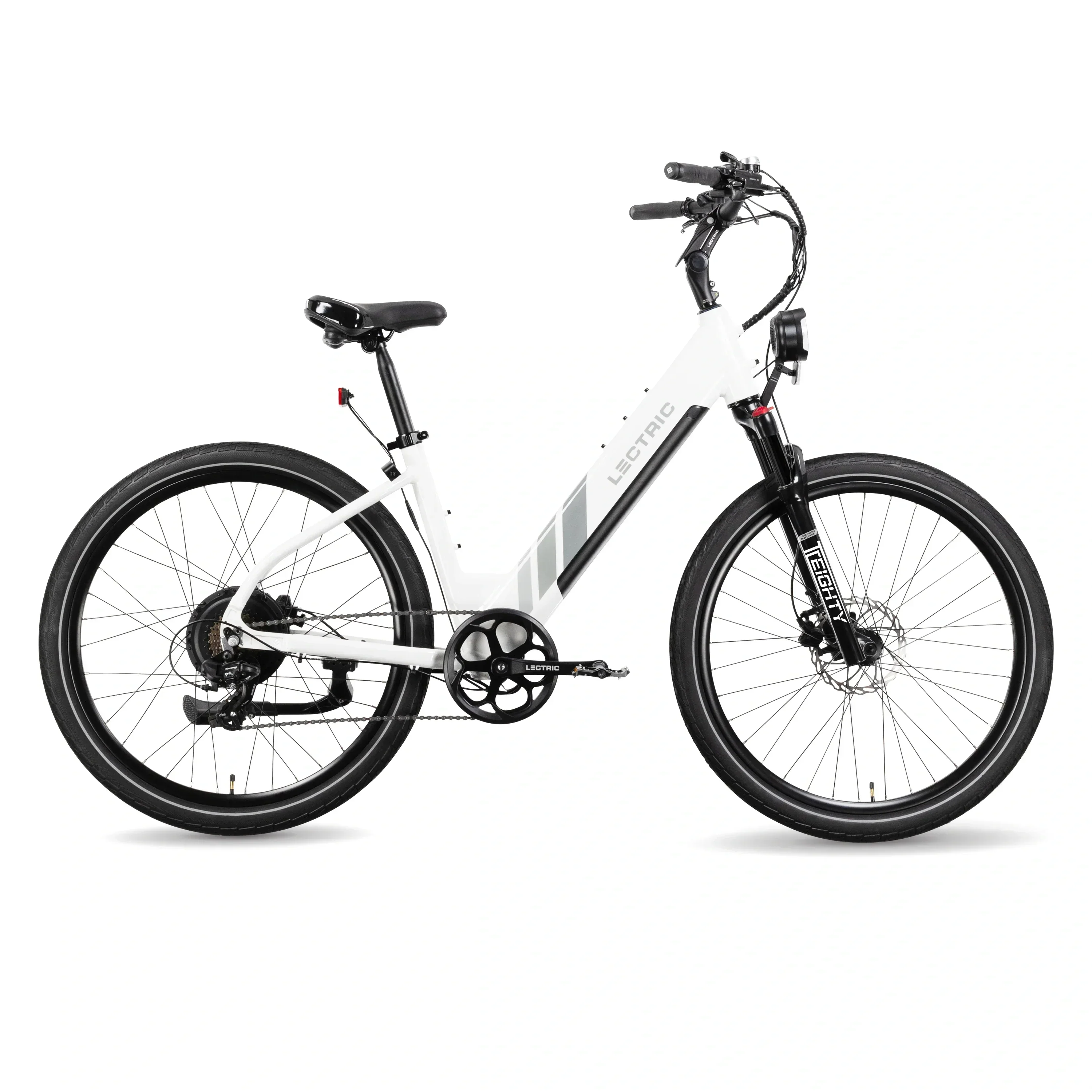 XPress 750 Step-Thru + FREE Rear Rack, Fenders, Elite Headlight, Suspension Seat Post ($336 Value) - Image 3